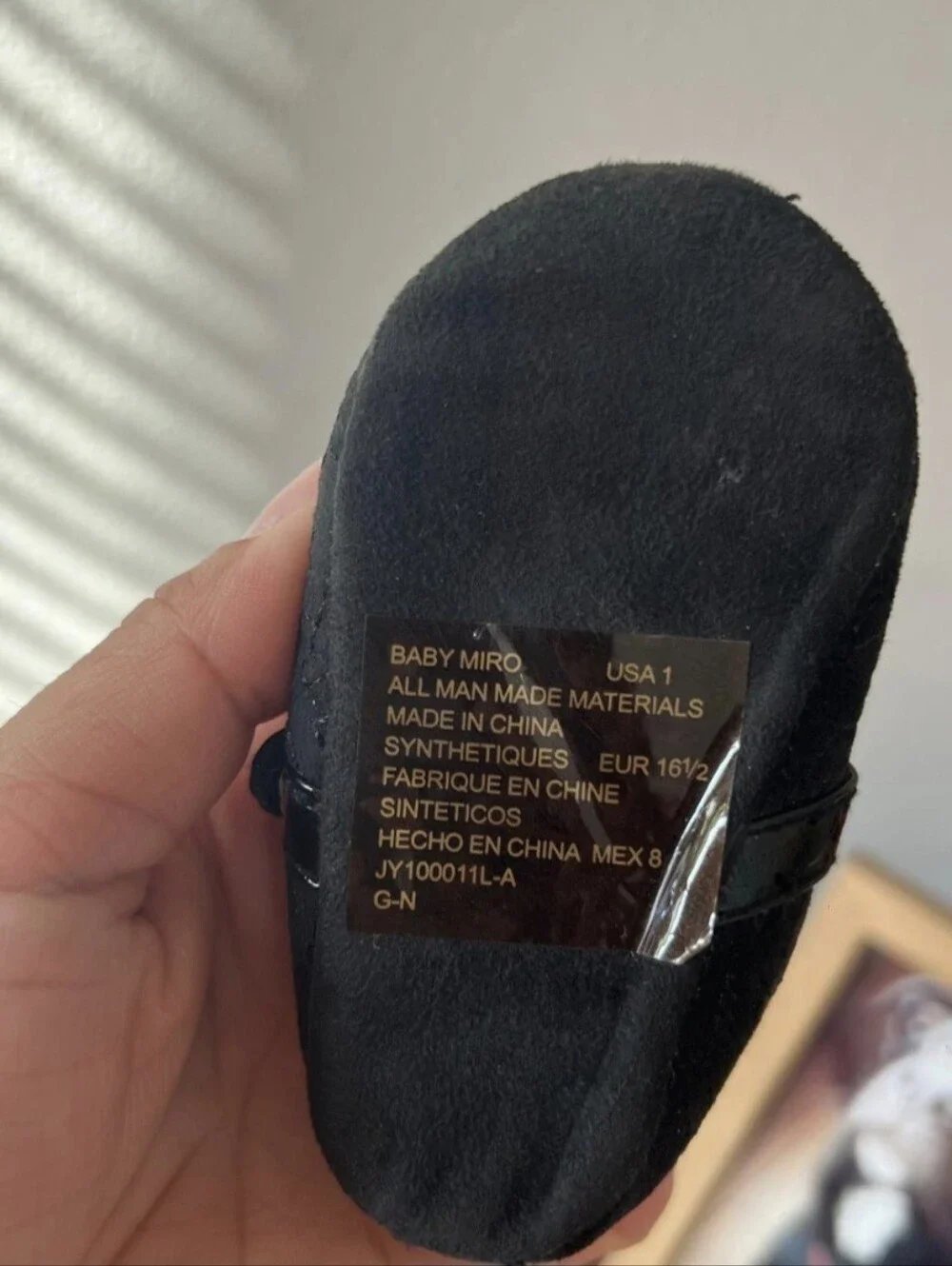 Michael Kors Black Baby Girl Bow Mary Jane Shoes